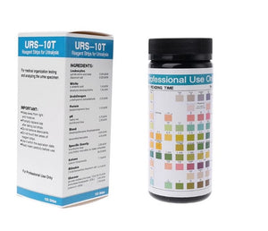 100st Urine Analyse Teststrips PRO | Test je gezondheid op 10 parameters